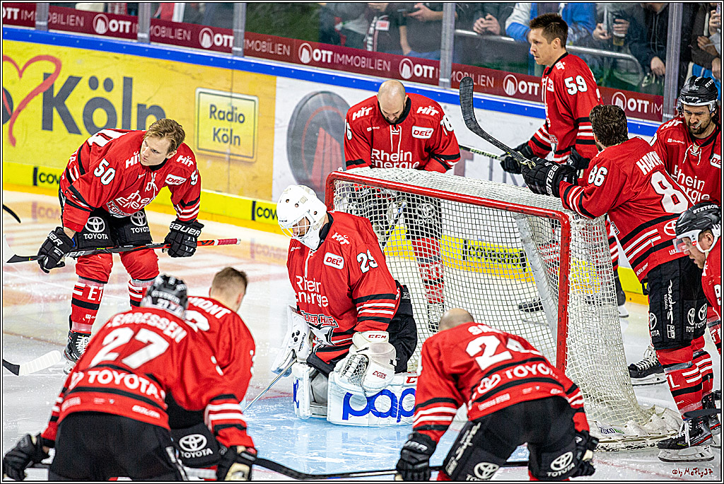 DEL;  Koelner Haie - Duesseldorfer e.G.; Koeln, 03.01.2020